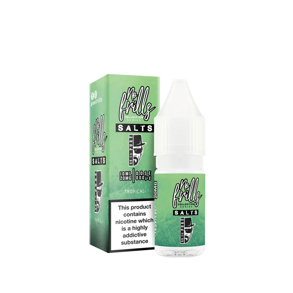 No Frills 99.1% Pure 10ml Salts