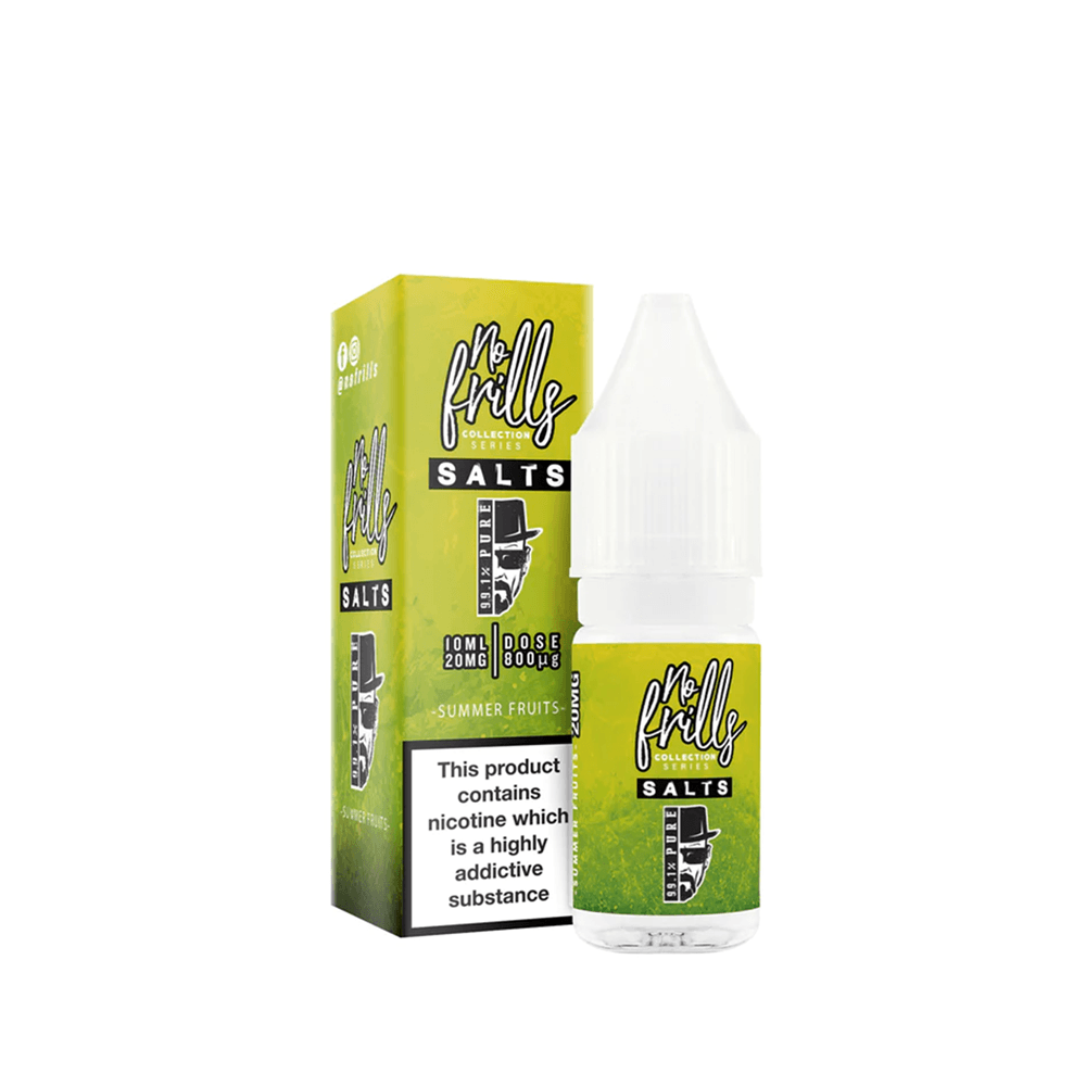 No Frills 99.1% Pure 10ml Salts