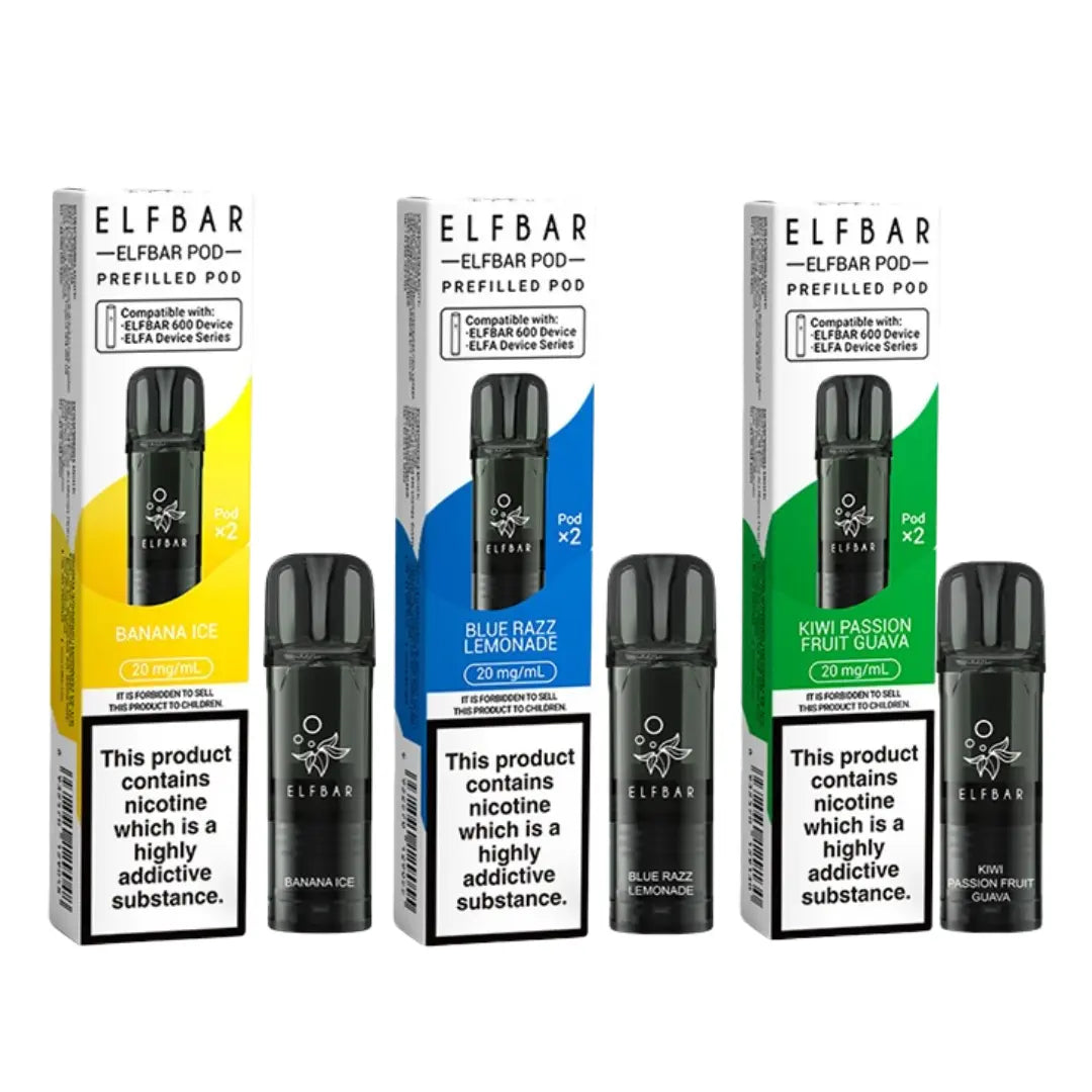 Elf Bar 600 Prefilled Replacement Pods