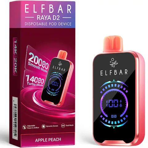 Elf Bar Raya D2 20,000 Puff Disposable Vape Kit