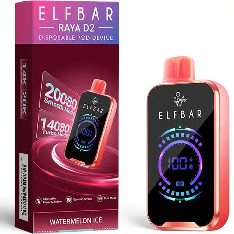 Elf Bar Raya D2 20,000 Puff Disposable Vape Kit