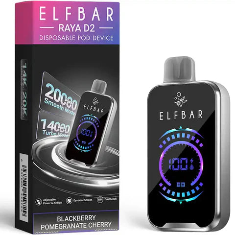 Elf Bar Raya D2 20,000 Puff Disposable Vape Kit
