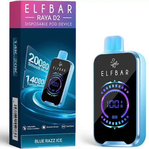 Elf Bar Raya D2 20,000 Puff Disposable Vape Kit