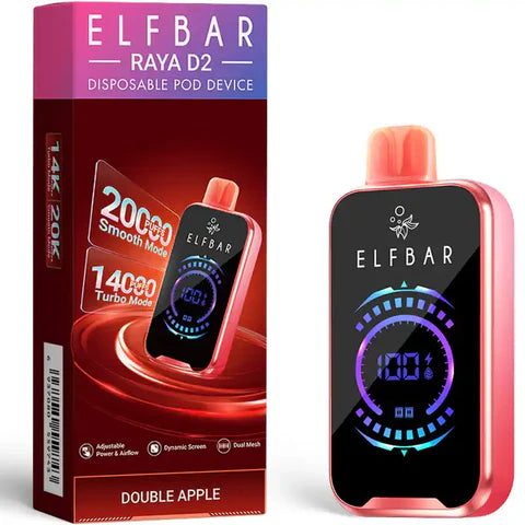 Elf Bar Raya D2 20,000 Puff Disposable Vape Kit