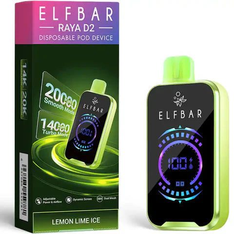 Elf Bar Raya D2 20,000 Puff Disposable Vape Kit