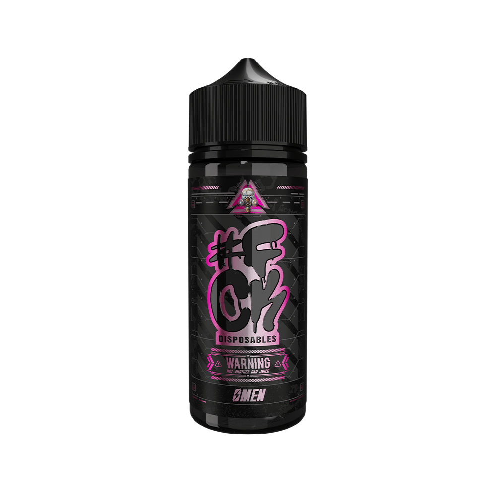 #FCK DISPOSABLES 100ml Shortfill 50:50 EDITION By Wick Liquor X Fallout Vape
