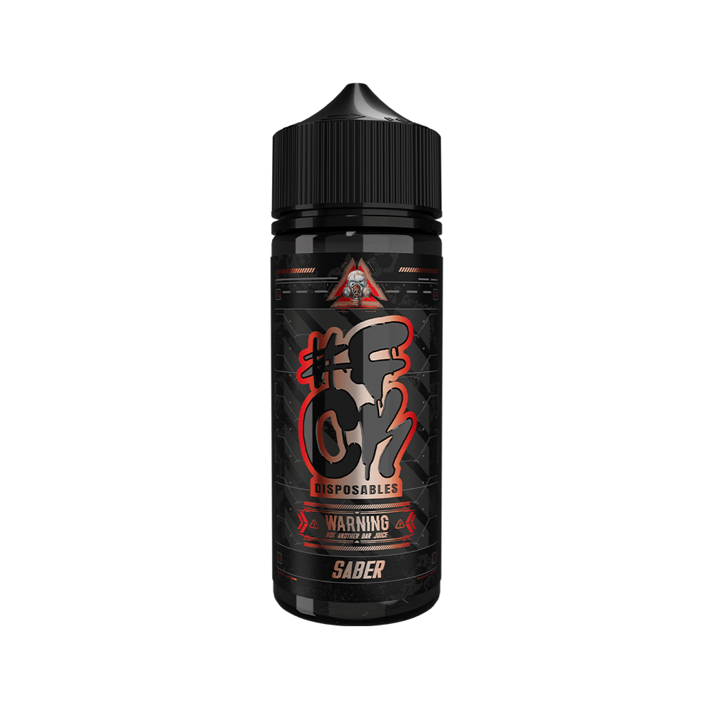 #FCK DISPOSABLES 100ml Shortfill 50:50 EDITION By Wick Liquor X Fallout Vape