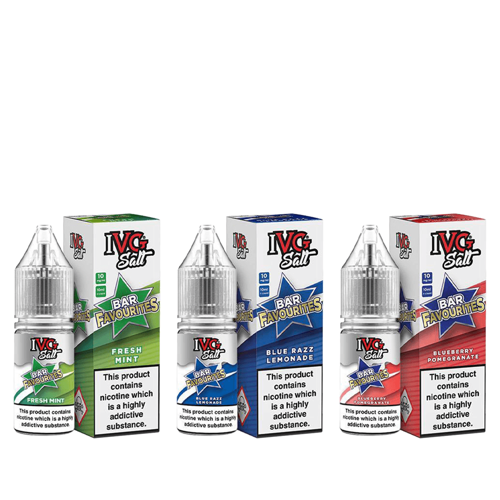 IVG Bar Favourites 10ml Salts