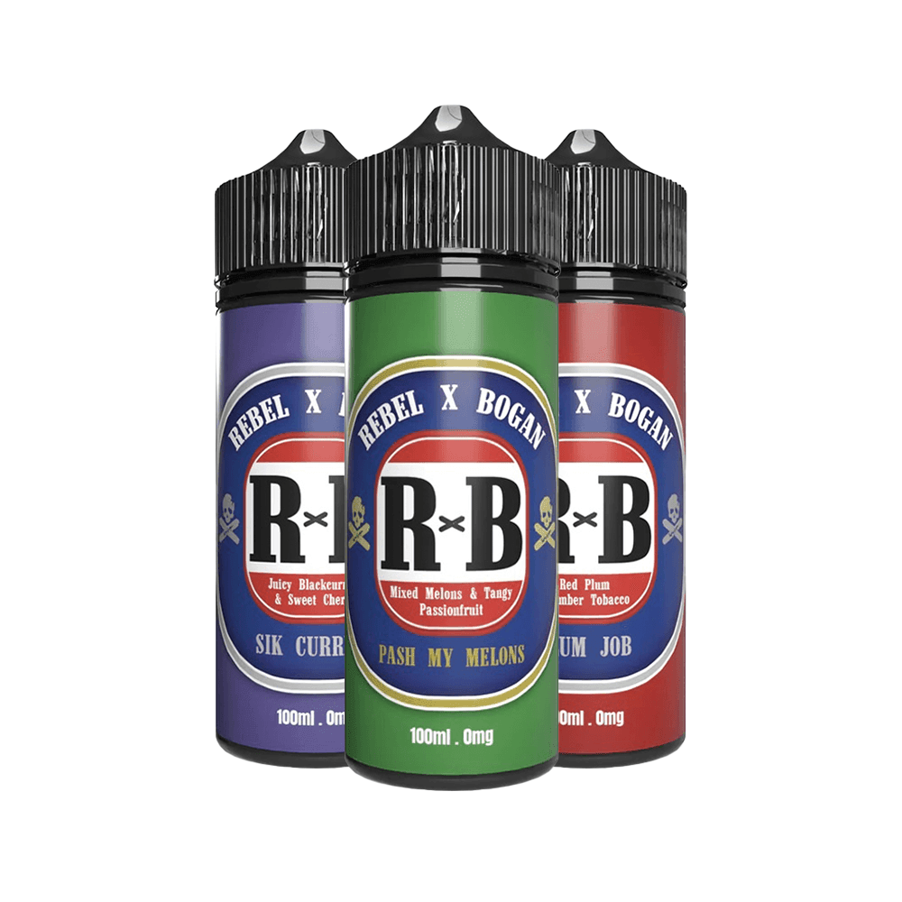 Rebel X Bogan 100ml Shortfill