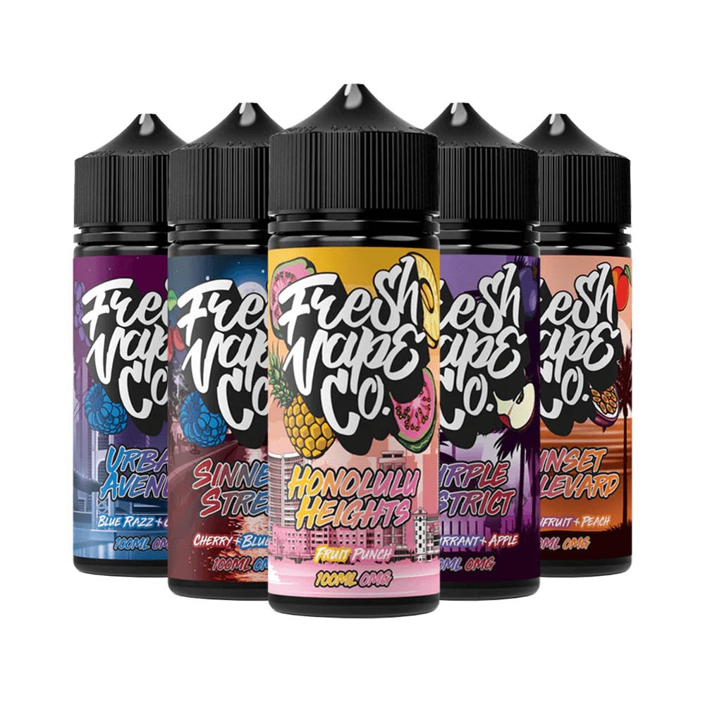Fresh Vape Co 100ml Shortfill