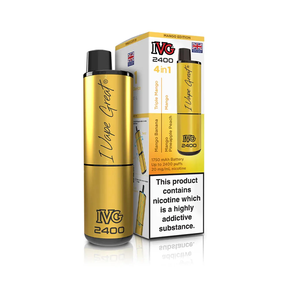 IVG 2400 4 in 1 Multi Flavour Vape Kit