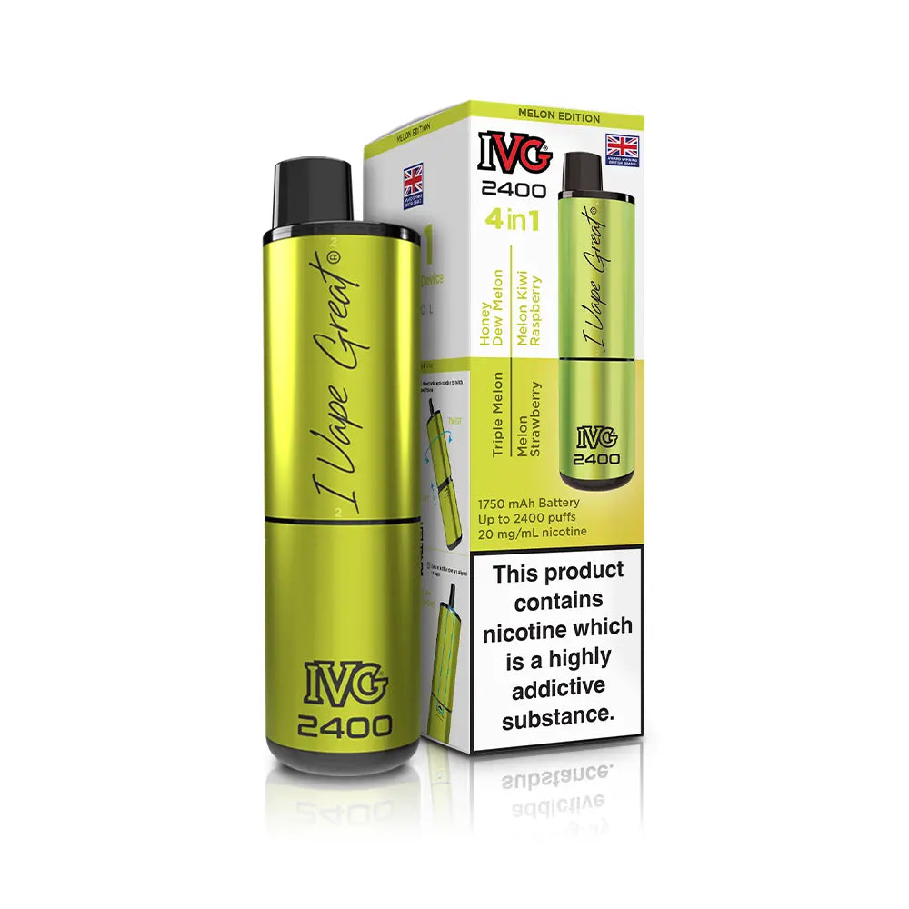 IVG 2400 4 in 1 Multi Flavour Vape Kit
