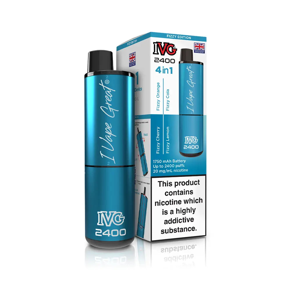 IVG 2400 4 in 1 Multi Flavour Vape Kit