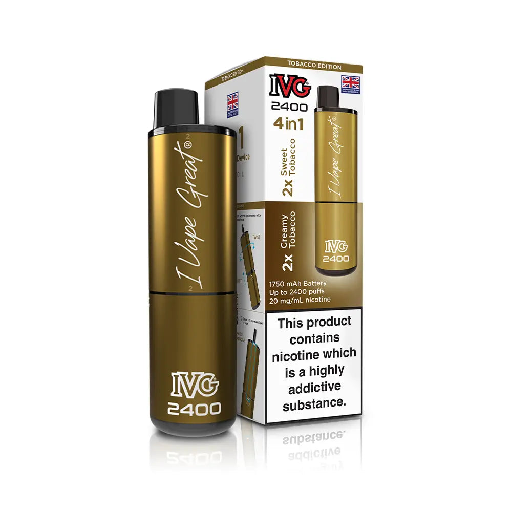 IVG 2400 4 in 1 Multi Flavour Vape Kit