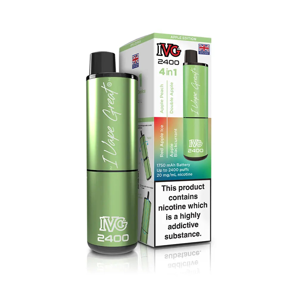 IVG 2400 4 in 1 Multi Flavour Vape Kit