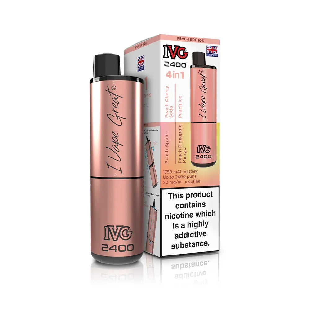 IVG 2400 4 in 1 Multi Flavour Vape Kit