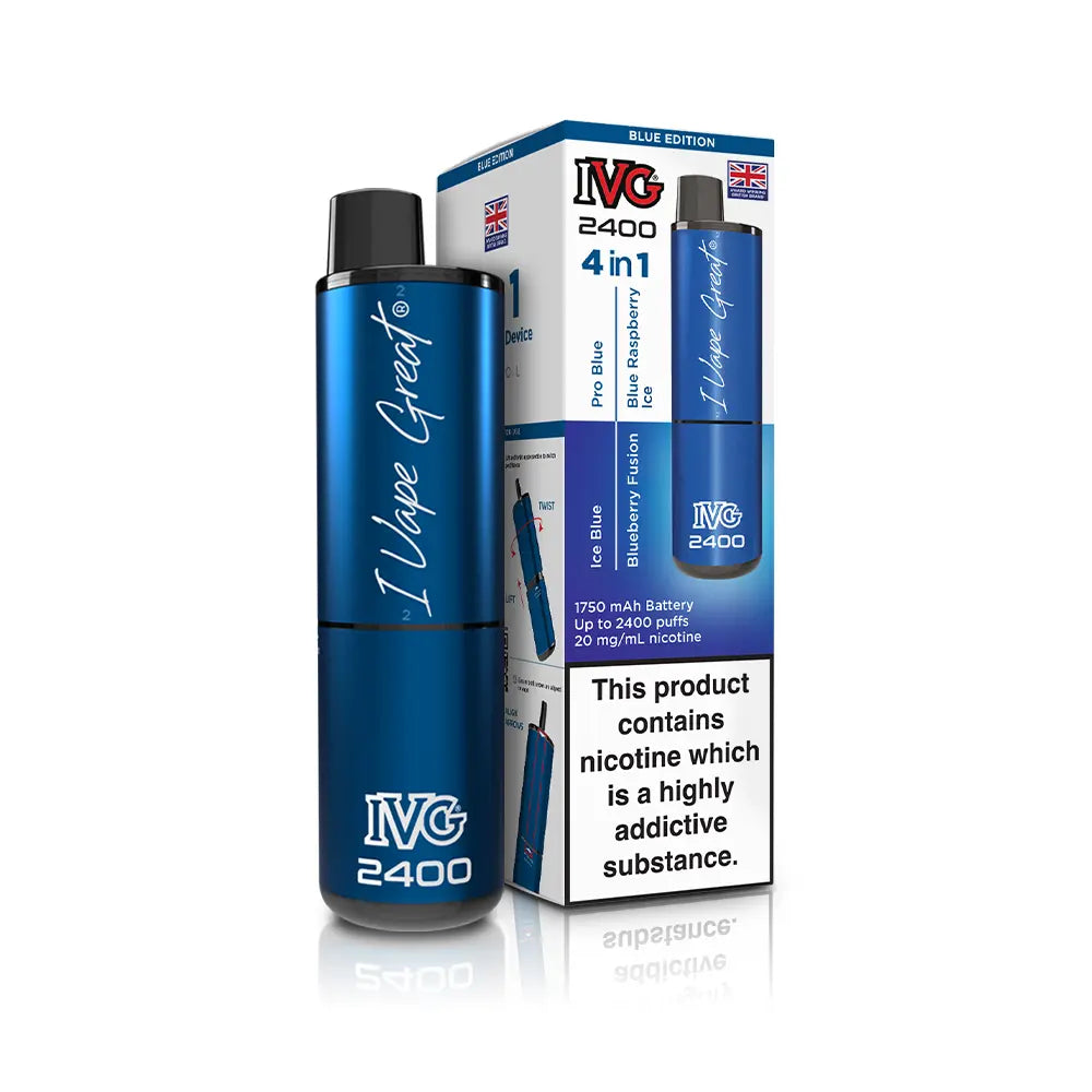 IVG 2400 4 in 1 Multi Flavour Vape Kit