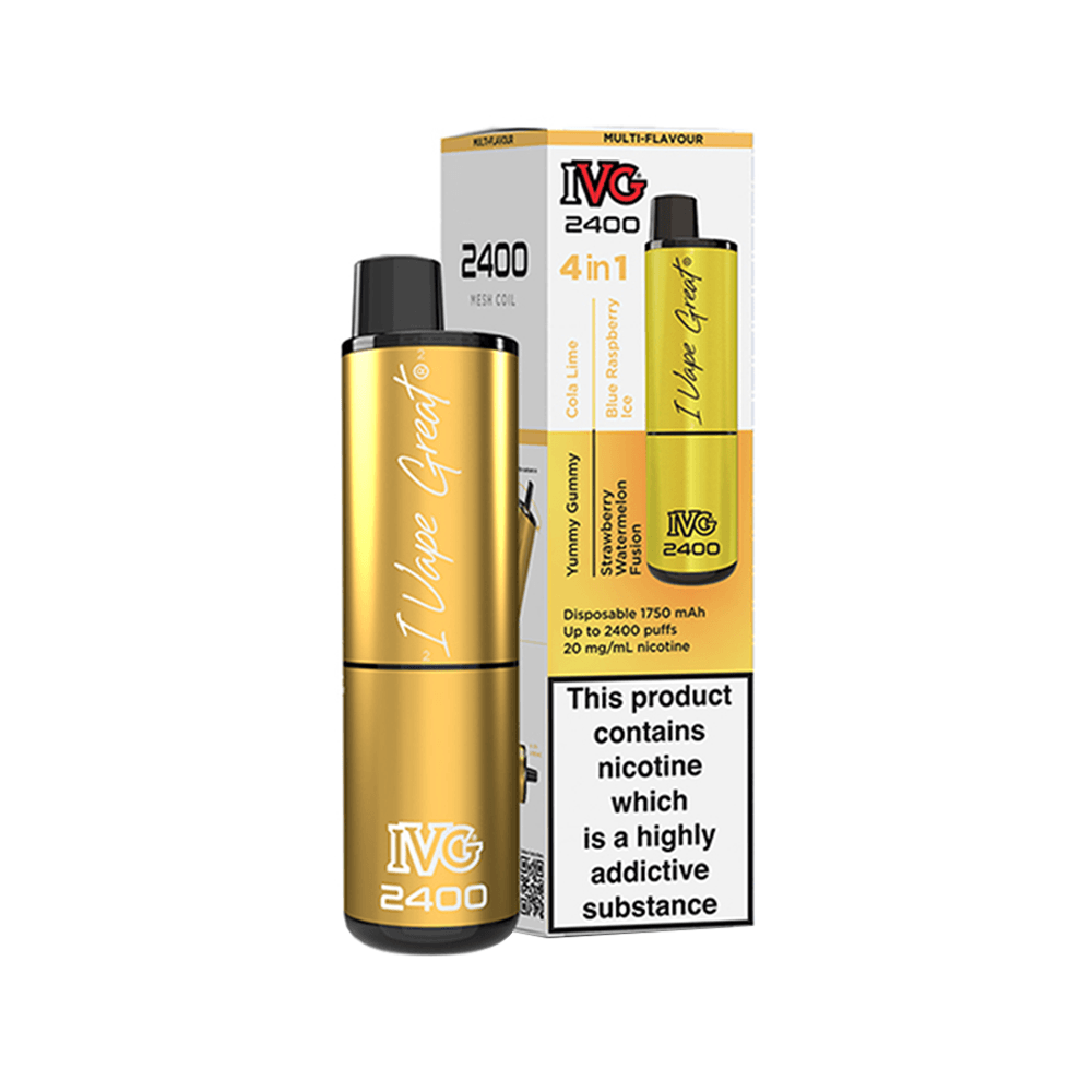 IVG 2400 4 in 1 Disposable Vape Clearance