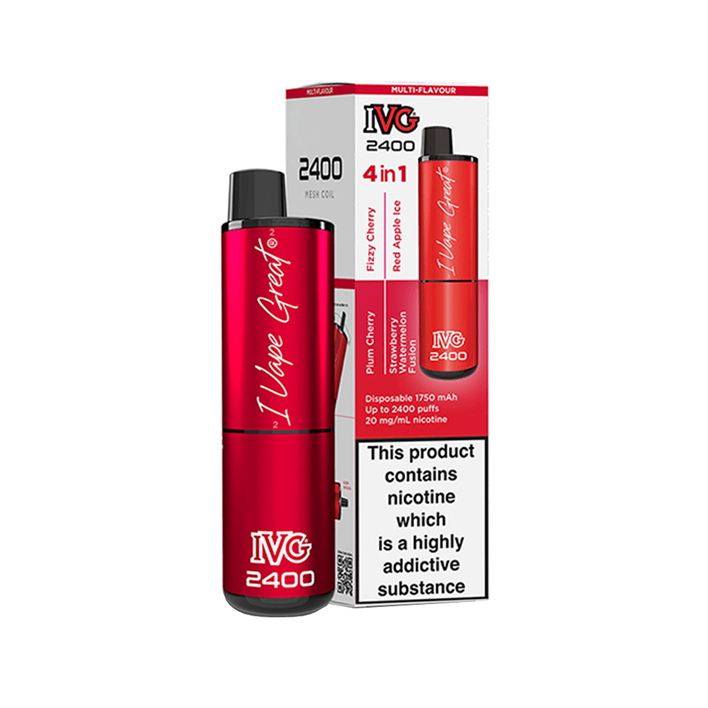 IVG 2400 4 in 1 Disposable Vape Clearance