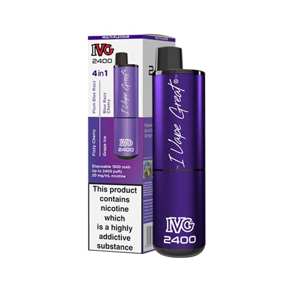 IVG 2400 4 in 1 Disposable Vape Clearance