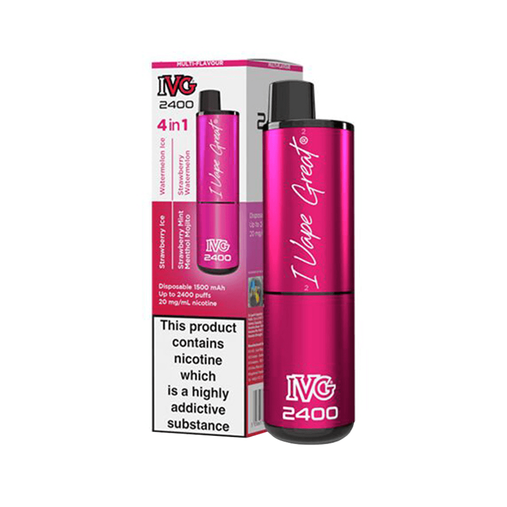 IVG 2400 4 in 1 Disposable Vape Clearance