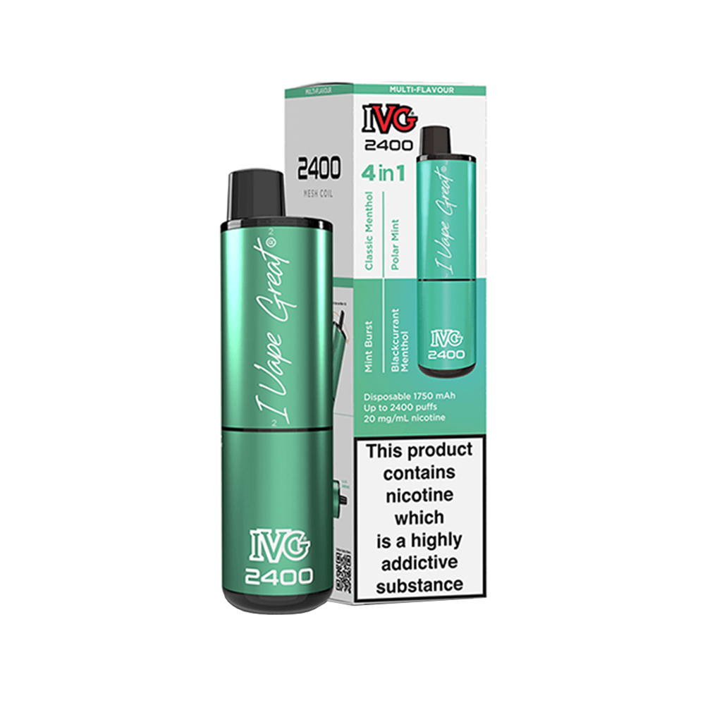IVG 2400 4 in 1 Disposable Vape Clearance