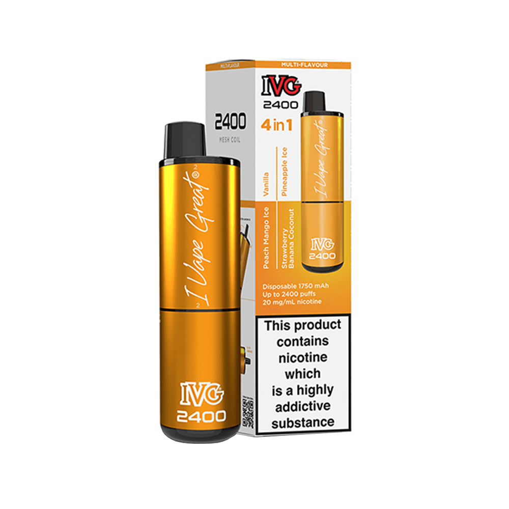 IVG 2400 4 in 1 Disposable Vape Clearance