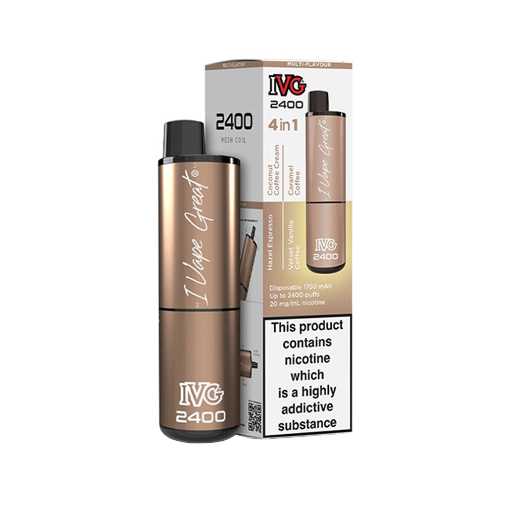 IVG 2400 4 in 1 Disposable Vape Clearance