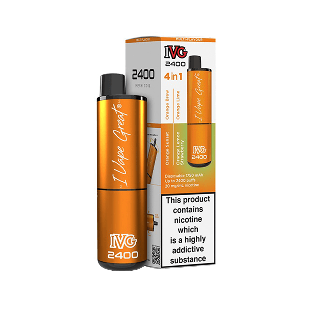 IVG 2400 4 in 1 Disposable Vape Clearance