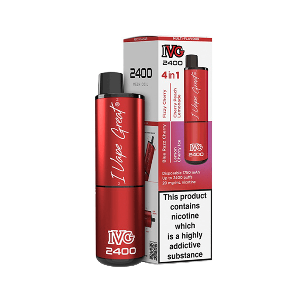 IVG 2400 4 in 1 Disposable Vape Clearance