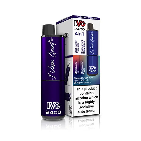 IVG 2400 4 in 1 Disposable Vape Clearance