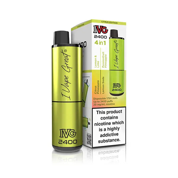 IVG 2400 4 in 1 Disposable Vape Clearance