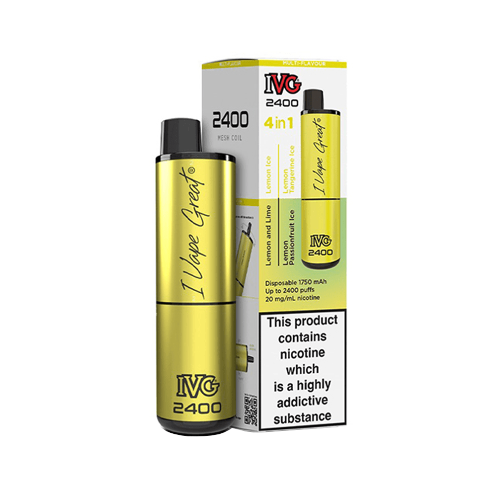 IVG 2400 4 in 1 Disposable Vape Clearance