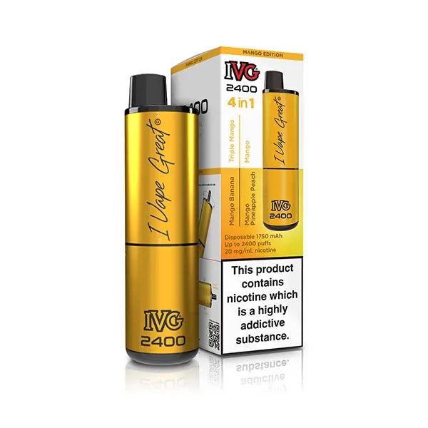 IVG 2400 4 in 1 Disposable Vape Clearance