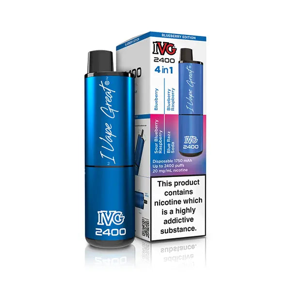IVG 2400 4 in 1 Disposable Vape Clearance