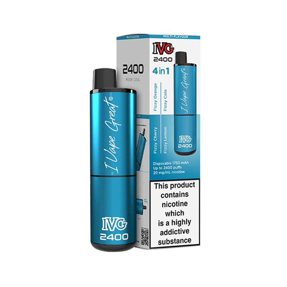 IVG 2400 4 in 1 Disposable Vape Clearance