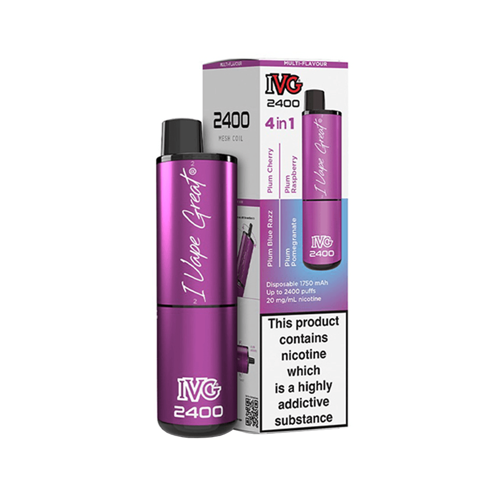 IVG 2400 4 in 1 Disposable Vape Clearance