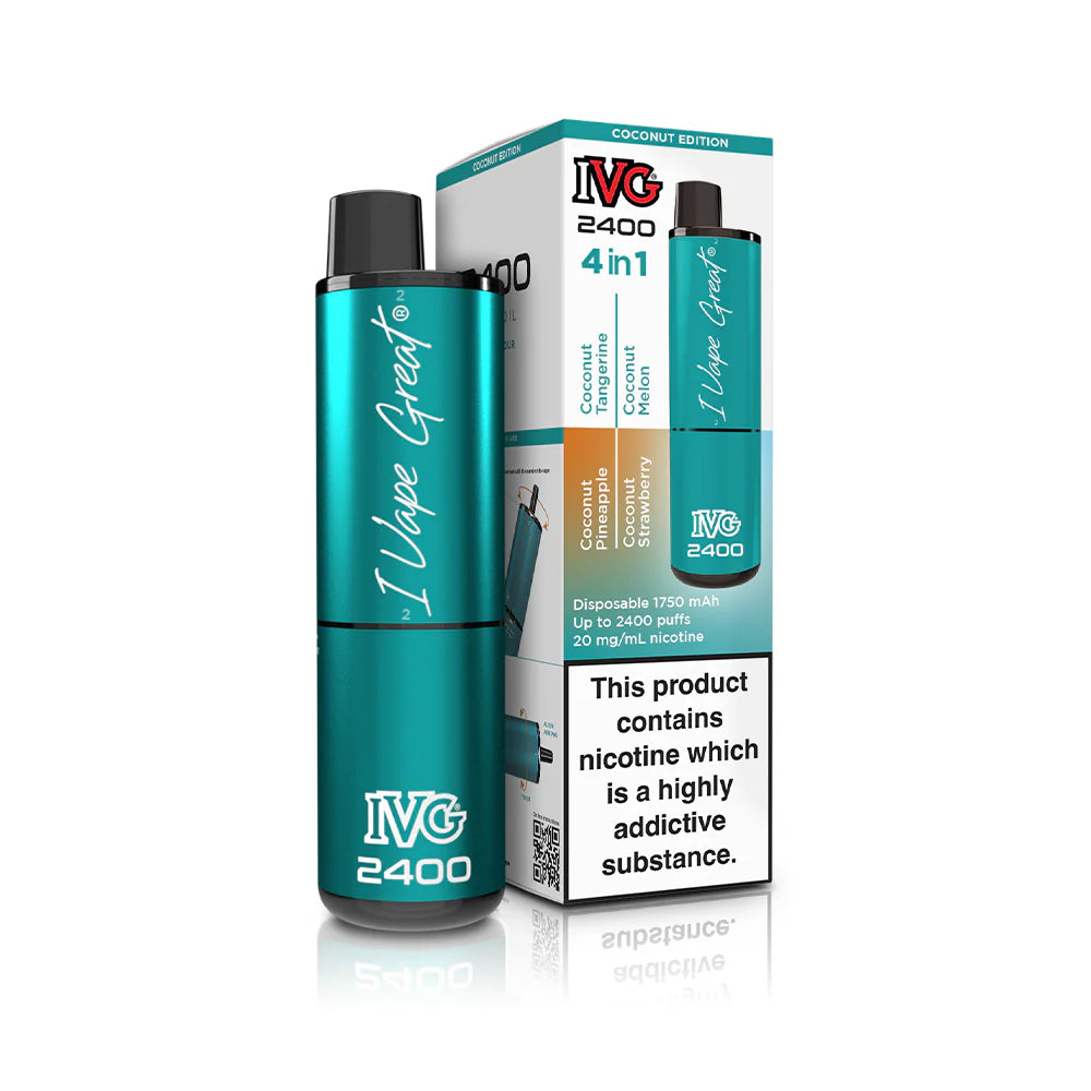 IVG 2400 4 in 1 Disposable Vape Clearance