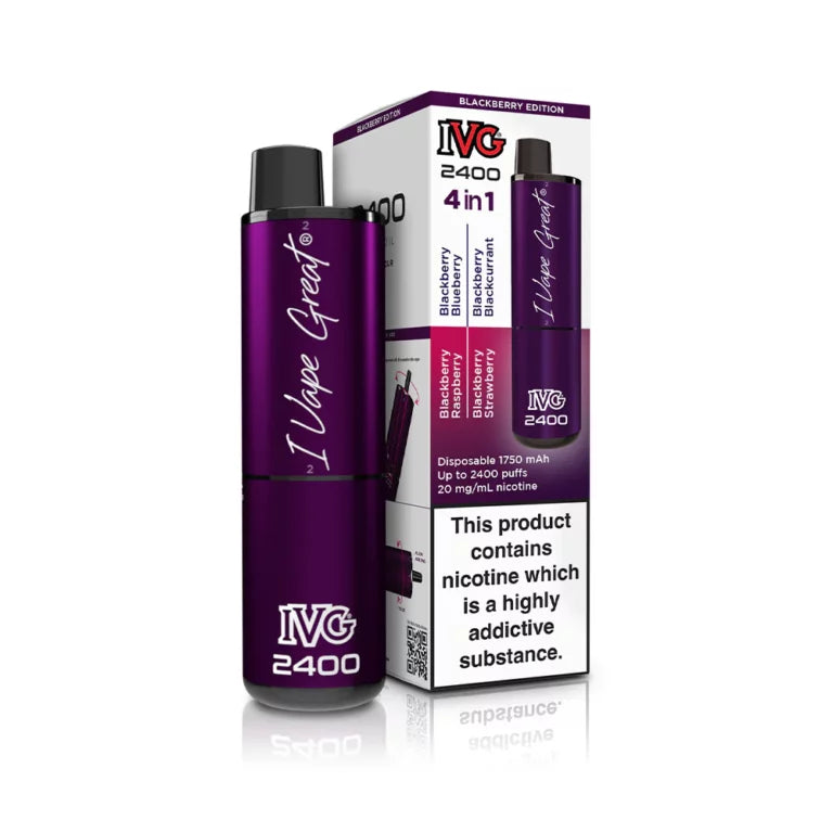 IVG 2400 4 in 1 Disposable Vape Clearance