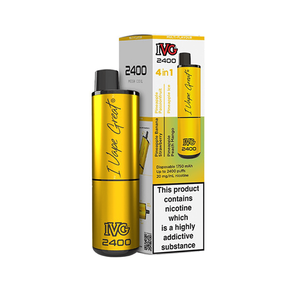 IVG 2400 4 in 1 Disposable Vape Clearance