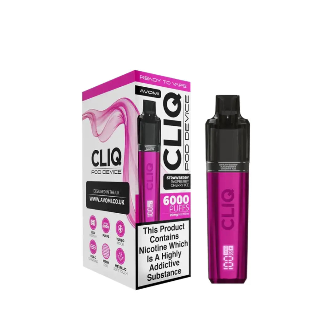 Avomi Cliq 6K Prefilled Pod Vape Kit