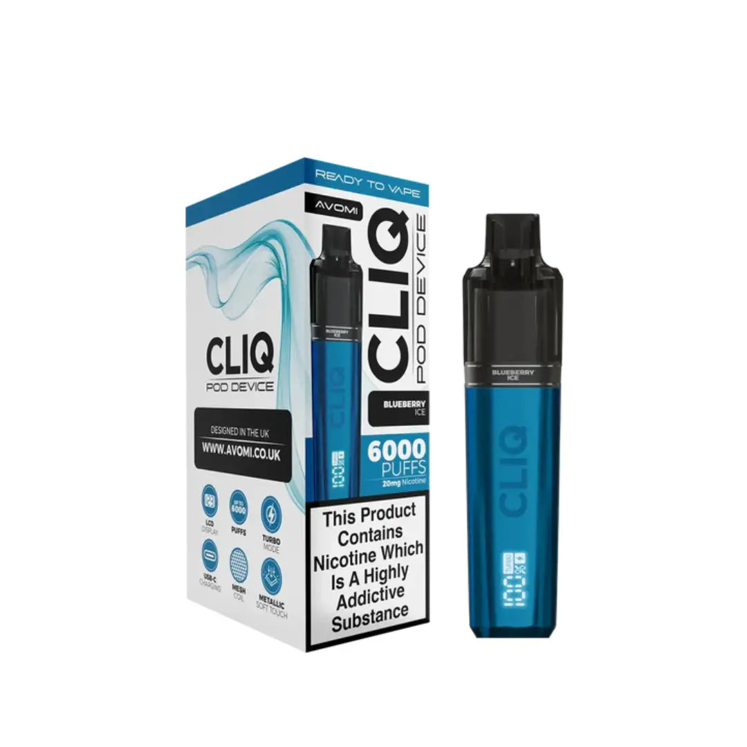 Avomi Cliq 6K Prefilled Pod Vape Kit