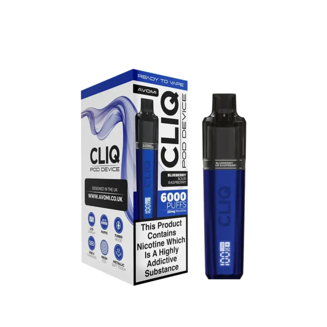 Avomi Cliq 6K Prefilled Pod Vape Kit