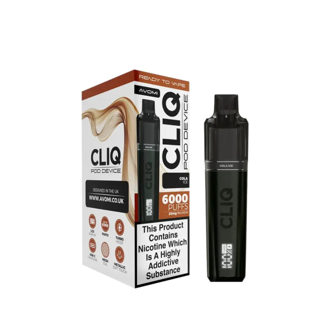 Avomi Cliq 6K Prefilled Pod Vape Kit