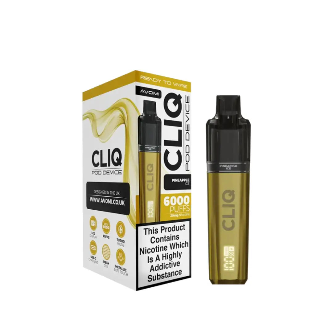 Avomi Cliq 6K Prefilled Pod Vape Kit