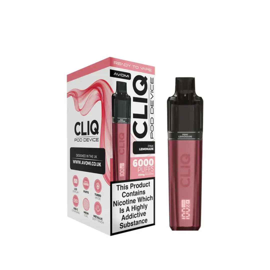 Avomi Cliq 6K Prefilled Pod Vape Kit