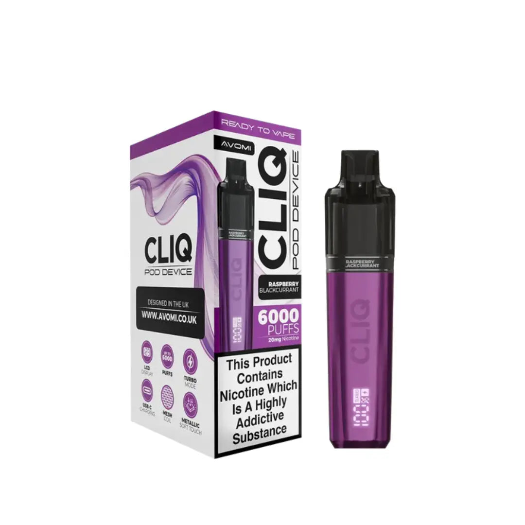 Avomi Cliq 6K Prefilled Pod Vape Kit