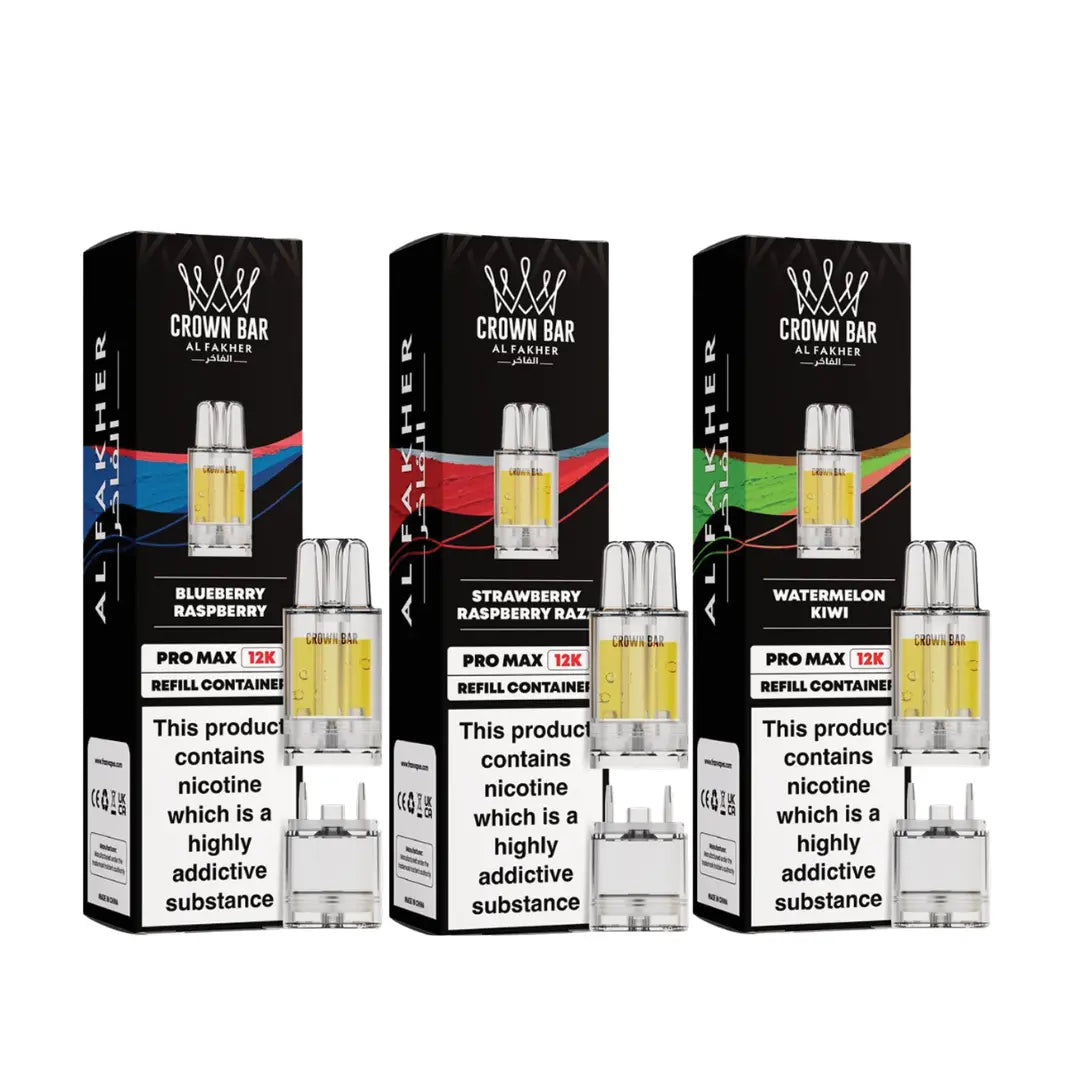 Al Fakher Crown Bar Pro Max 12K Refill Pods