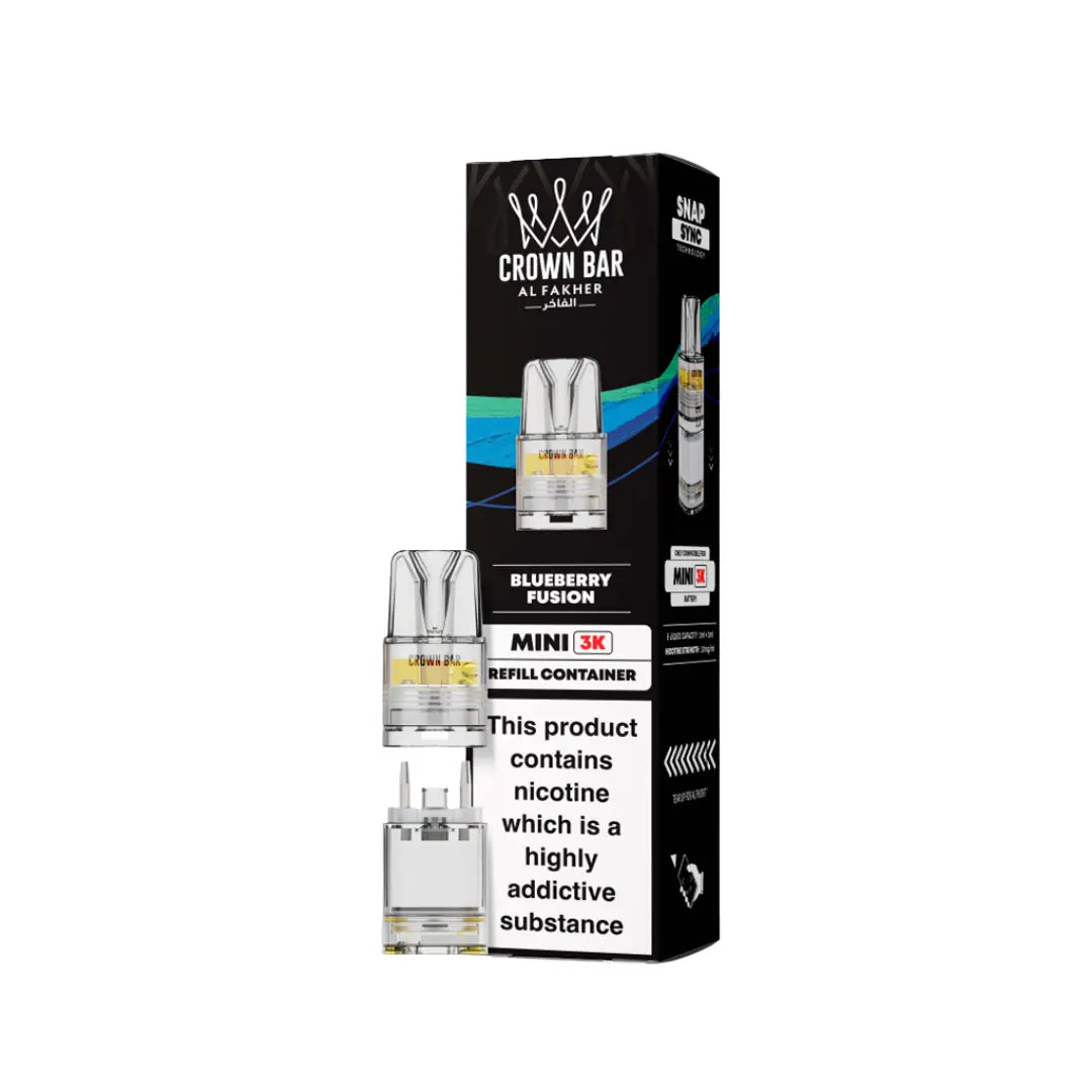 Al Fakher Crown Bar Mini 3K Refill Pods