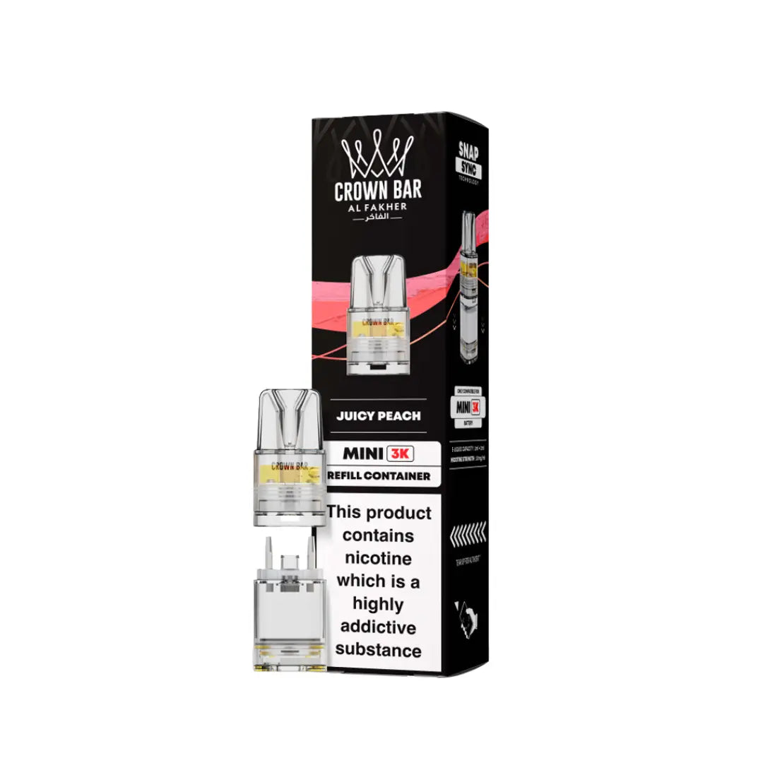Al Fakher Crown Bar Mini 3K Refill Pods